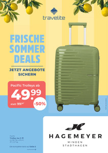 Hagemeyer Prospekt - travelite - Frische Sommer Deals