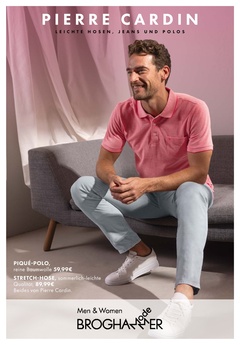 Broghammer Mode Prospekt - Pierre Cardin