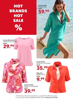 Peek & Cloppenburg / Vangraaf Prospekt - Hot Brands Hot Sale %