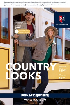 Peek & Cloppenburg / Vangraaf Prospekt - Country Looks - Seite 1