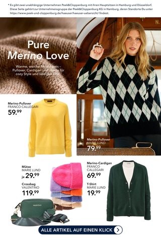 Vorschau des Peek & Cloppenburg / Vangraaf Prospekts - Modetrends, Seite 2