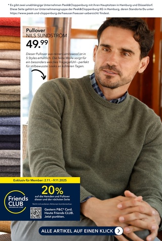 Vorschau des Peek & Cloppenburg / Vangraaf Prospekts - Aktionen, Rabatte & Gutscheine, Seite 8