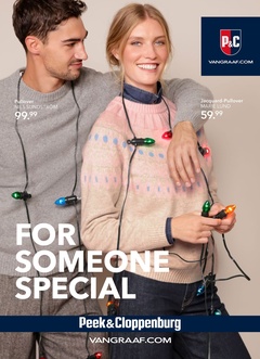 Peek & Cloppenburg / Vangraaf Prospekt - For Someone Special - Seite 1