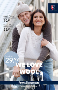 Peek & Cloppenburg / Vangraaf Prospekt - We Love Wool