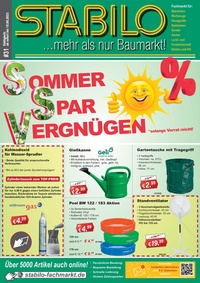 Stabilo Fachmarkt Prospekt - Gültigkeit: ab sofort bis 15.08.2023