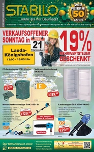 Stabilo Fachmarkt Prospekt - Angebote ab 12.09.