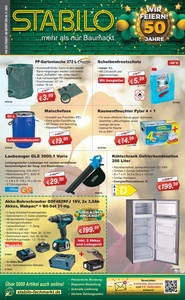 Stabilo Fachmarkt Prospekt - Angebote ab 24.10.