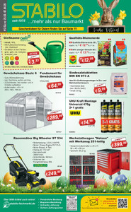 Stabilo Fachmarkt Prospekt - Angebote ab 27.03.