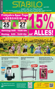Stabilo Fachmarkt Prospekt - Angebote ab 22.04.