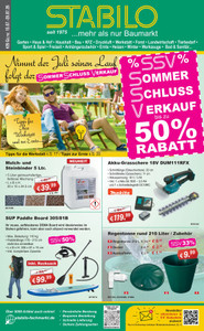 Stabilo Fachmarkt Prospekt - STABILO ... mehr als nur Baumarkt