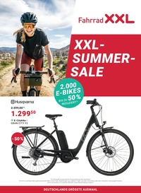 Fahrrad XXL Prospekt - Fahrrad XXL Juli 2025