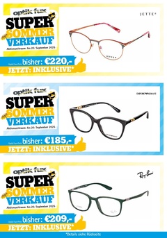 Optik Fux Prospekt - Super Sommer Verkauf