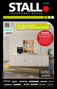 STALL Treffpunkt Küche Prospekt - STALL Treffpunkt Küche GmbH & Co.KG
