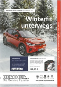 HERCHER Prospekt - Winterfit unterwegs