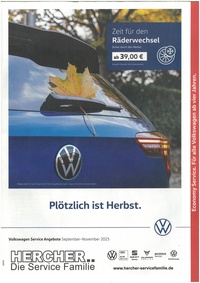HERCHER Prospekt - Plötzlich ist Herbst