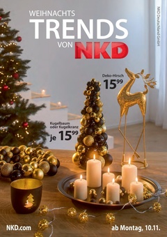 NKD Prospekt - Weihnachtstrends - Seite 1
