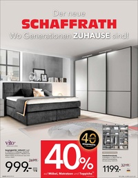 Schaffrath Prospekt - Möbelhaus Schaffrath GmbH & Co. KG