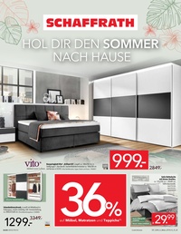 Schaffrath Prospekt - Möbelhaus Schaffrath GmbH & Co. KG
