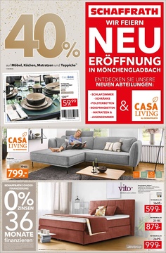 Schaffrath Prospekt - Möbelhaus Schaffrath GmbH & Co. KG
