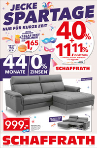 Schaffrath Prospekt - Möbelhaus Schaffrath GmbH & Co. KG