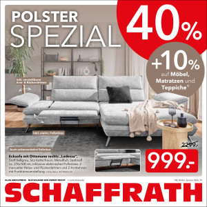 Schaffrath Prospekt - Möbelhaus Schaffrath GmbH & Co. KG - Seite 1