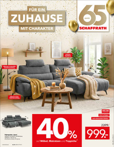 Schaffrath Prospekt - Möbelhaus Schaffrath GmbH & Co. KG