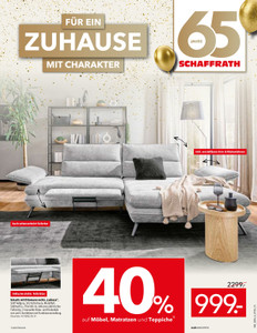 Schaffrath Prospekt - Möbelhaus Schaffrath GmbH & Co. KG