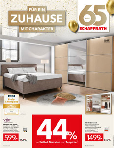 Schaffrath Prospekt - Möbelhaus Schaffrath GmbH & Co. KG
