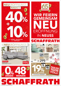Schaffrath Prospekt - Möbelhaus Schaffrath GmbH & Co. KG