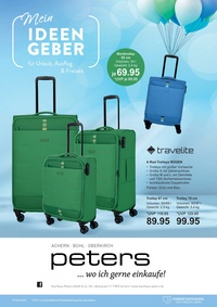 Kaufhaus Peters Prospekt - Mein Ideengeber
