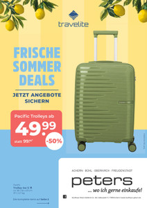 Kaufhaus Peters Prospekt - Sommer Deals