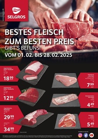 SELGROS Prospekt - Bestes Fleisch