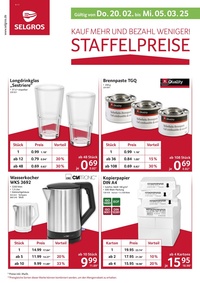 SELGROS Prospekt - Staffelpreise