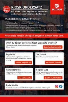 SELGROS Prospekt - Ordersatz
