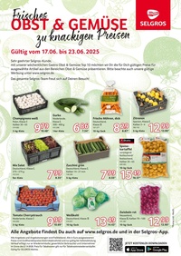 SELGROS Prospekt - Obst & Gemüse