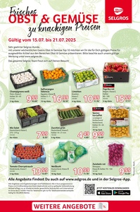 SELGROS Prospekt - Frischeangebot