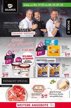 SELGROS Prospekt - Angebote ab 17.07.