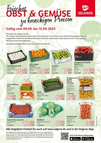 SELGROS Prospekt - Obst & Gemüse