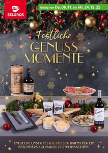 SELGROS Prospekt - Genussmomente