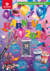 SELGROS Prospekt - Karneval