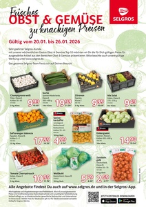 SELGROS Prospekt - Frischeangebot
