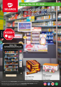 SELGROS Prospekt - Ordersatz