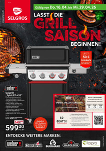 SELGROS Prospekt - Grillsaison