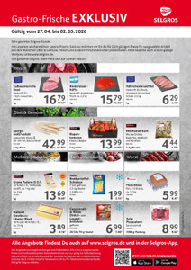SELGROS Prospekt - Gastroangebote