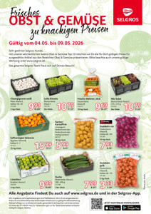 SELGROS Prospekt - Frischeangebot