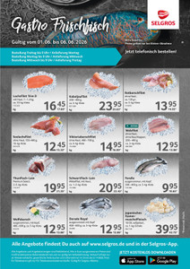 SELGROS Prospekt - Gastro Frischbisch