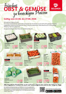 SELGROS Prospekt - Frischeangebot