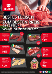 SELGROS Prospekt - Bestes Fleisch