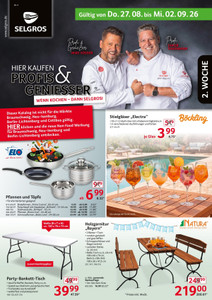 SELGROS Prospekt - Angebote ab 27.08.