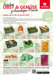 SELGROS Prospekt - Frischeangebot